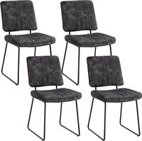 byLIVING Kufenstuhl Liam 4er-Set (Set, 4 St), moderner Stuhl im praktischen 4er-Set
