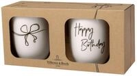 Villeroy & Boch Becher Statement "Happy Birthday" Set 2tlg.
