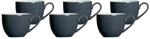 Espressotasse RITZENHOFF & BREKER "Espressotassen Doppio 80 ml 6er Set", grau