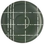 Thomas Porzellan Untertasse FUN Karo dark Espresso-Untertasse 11,6cm