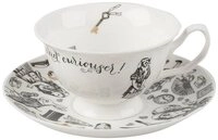 Creative Tops Tasse Alice in Wonderland, Porzellan, Geschenkverpackung, Wei&szlig;, Alice