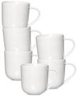 Ritzenhoff & Breker Becher Levi Kaffeebecher 400 ml 6er Set, 6-tlg., Porzellan