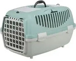 TRIXIE Tiertransportbox Transportbox Capri 1 & 2 - hellgrau/salbei - 37 &times; 34 &times; 55