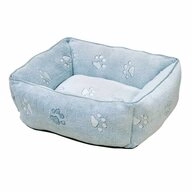 Nobby Hundekorb Nobby Hundebett Classic Paw grau