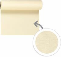 Duni Tischl&auml;ufer 1 Evolin&reg; Tete-&aacute;-Tete, cream, 0,41 m x 24m, 166855