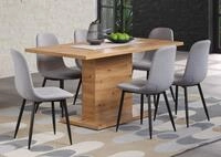 trendteam Esstisch Esstisch S&auml;ulentisch Follow, 160 x 80, Artisan Eiche (no-Set),