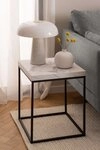 ACTONA GROUP Couchtisch Barossa Wohnzimmertisch, Beistelltisch, Quadratisch,