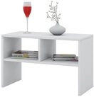 Mid.you Couchtisch Weiß rechteckig Wange 30x40x63 cm Mid.you Couchtisch Weiß rechteckig Wange 30x40x63 cm