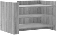 vidaXL Couchtisch Couchtisch Grau Sonoma 80x50x50 cm Holzwerkstoff (1-St)