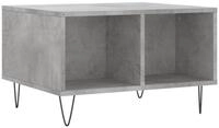 vidaXL Couchtisch Couchtisch Betongrau 60x50x36,5 cm Holzwerkstoff (1-St)