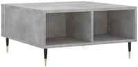 vidaXL Couchtisch Couchtisch Betongrau 60x60x30 cm Holzwerkstoff (1-St)