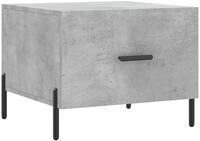 vidaXL Couchtisch Couchtisch Betongrau 50x50x40 cm Holzwerkstoff (1-St)