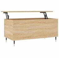 vidaXL Couchtisch Couchtisch Sonoma-Eiche 90x44,5x45 cm Holzwerkstoff (1-St)