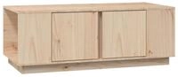 vidaXL Couchtisch Couchtisch 110x50x40 cm Massivholz Kiefer (1-St)