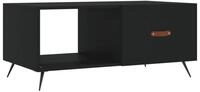 vidaXL Couchtisch Couchtisch Schwarz 90x50x40 cm Holzwerkstoff (1-St)
