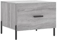 vidaXL Couchtisch Couchtisch Grau Sonoma 50x50x40 cm Holzwerkstoff (1-St)