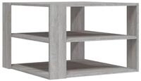 vidaXL Couchtisch NA Couchtisch Grau Sonoma 59,5x59,5x40 cm Spanplatte