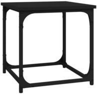 vidaXL Ablagetisch, Beistelltisch Schwarz 40x40x40 cm Holzwerkstoff