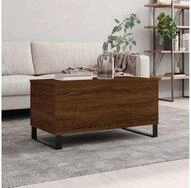 vidaXL Couchtisch vidaXL Couchtisch Braun Eichen-Optik 90x44,5x45 cm...