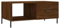 vidaXL Couchtisch Couchtisch Braun Eichen-Optik 90x50x40 cm Holzwerkstoff (1-St)