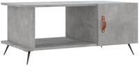 vidaXL Couchtisch Couchtisch Betongrau 90x50x40 cm Holzwerkstoff (1-St)