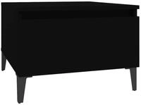 vidaXL Beistelltisch Beistelltisch Schwarz 50x46x35 cm Holzwerkstoff (1-St)