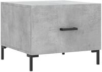 vidaXL Couchtisch Couchtisch Betongrau 50x50x40 cm Holzwerkstoff (1-St)