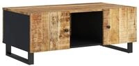 vidaXL Couchtisch Couchtisch 100x54x40 cm Massivholz & Holzwerkstoff (1-St)