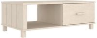 vidaXL Couchtisch Sideboard HAMAR Honigbraun 100x55x35 cm Massivholz Kiefer...