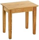 HAKU Beistelltisch Beistelltisch eiche - Sofatisch Massivholz - B 43 x H 42 x T...
