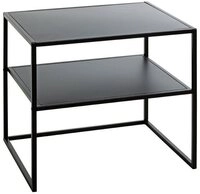 HAKU Beistelltisch HAKU M&ouml;bel Beistelltisch - schwarz - H. 45cm x B. 50cm (1...