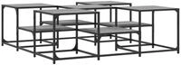 vidaXL Couchtisch Couchtisch Grau Sonoma 121x121x40 cm Holzwerkstoff (1-St)