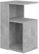 vidaXL Beistelltisch, Ablagetisch Betongrau 36x30x56 cm Holzwerkstoff