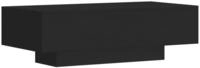 vidaXL Ablagetisch, Couchtisch Schwarz 100x49,5x31 cm Holzwerkstoff