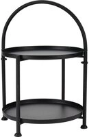 Home & styling collection Beistelltisch Runder Couchtisch im Loft-Stil mit...