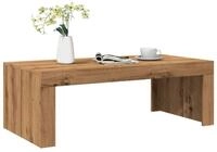 vidaXL Couchtisch, Couchtisch Artisan-Eiche 102x50x35 cm Holzwerkstoff