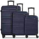 Redolz Trolleyset Essentials 16, 4 Rollen, (3-teilig, 3 tlg), ABS