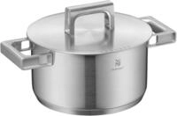 WMF Fleischtopf Ultimate Cool+ Kochtopf mit Deckel, 20 cm, Cromargan Edelstahl 18/10