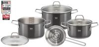 Elo Topf-Set Twice Select Topfset 6-teilig, Edelstahl 18/10 (Set, 6-tlg),