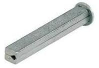 HOPPE T&uuml;rbeschlag Hoppe I-Profilstift 4-KT.8mm L.80mm Fe verz.