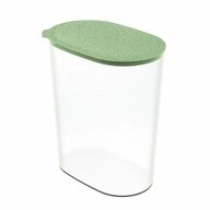 KOZIOL Vorratsdose Connect Oval Storage L Nature Leaf Green, 2.5 L, Kunststoff,