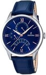 Festina Multifunktionsuhr F16823/3, Armbanduhr, Quarzuhr, Herrenuhr, Lederarmband,