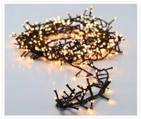 Spetebo Lichterkette Weihnachts Lichterkette warm wei&szlig; 30 m / 1500 LED,