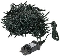 ECD Germany LED-Lichtervorhang Weihnachtsbeleuchtung Weihnachtslichterkette