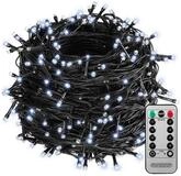 monzana Lichterkette, 200/400/600 LEDs warmwei&szlig;/kaltwei&szlig;/bunt Weihnachtsbaum