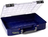 raaco Sortimentskasten raaco CarryLite 80 4x8-0 Sortimentskoffer Anzahl...