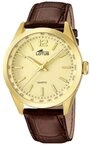 Lotus Quarzuhr Lotus Herrenarmbanduhr Leder L18150/2 Klassik 99, (1-tlg)