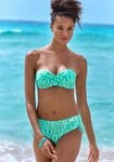 Elbsand B&uuml;gel-Bandeau-Bikini-Top Letra, mit tollem Wording