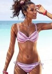 Venice Beach B&uuml;gel-Bikini mit H&auml;kelkanten