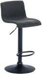 CLP Barhocker Hover Stoff, h&ouml;henverstellbar und drehbar
